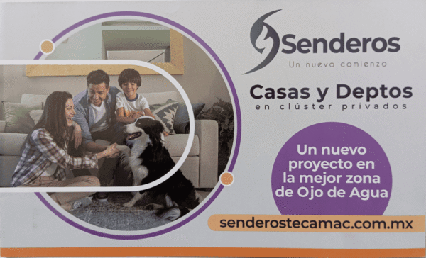 Casas Residencial Senderos Ojo de Agua, Tecámac.