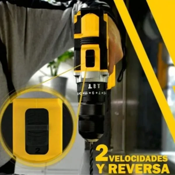 Taladro Rotomartillo Amarillo 2 Bat Cuad