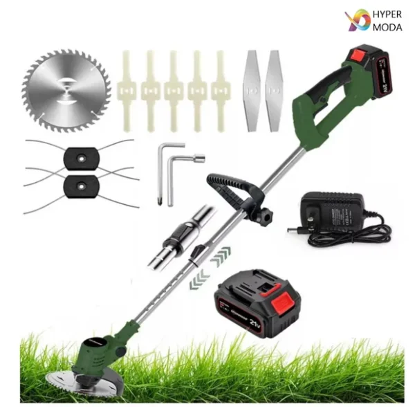 Podadora y Desbrozadora Recargable