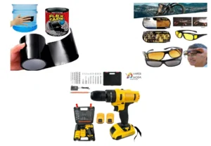 Kit Taladro + Gafas + Cinta