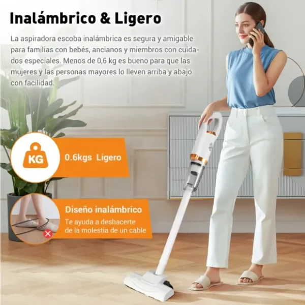 Aspiradora Larga Portátil 3 en 1