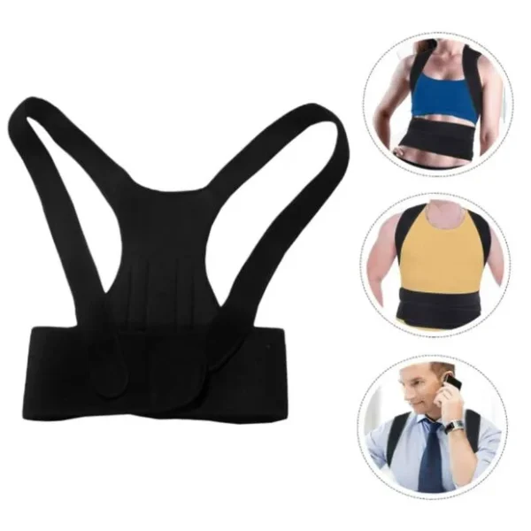 Corrector postura cinturon faja ajustabl