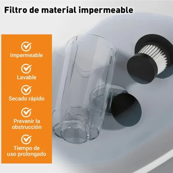 Aspiradora Larga Portátil 3 en 1